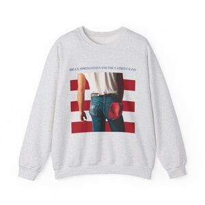 Bruce Springsteen Born in the USA World Tour Graphic Sweatshirt | Unisex Vintage